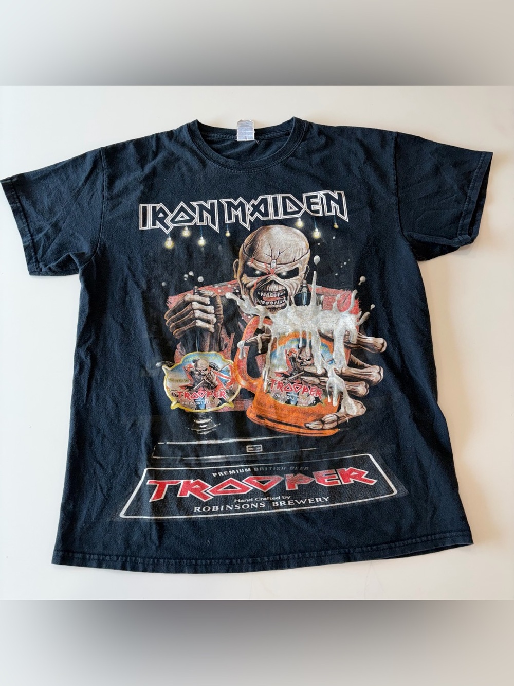 Iron Maiden Band Tee - Size Medium